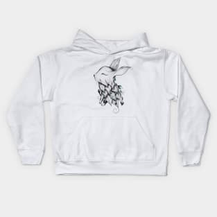 Poetic Rabbit Kids Hoodie